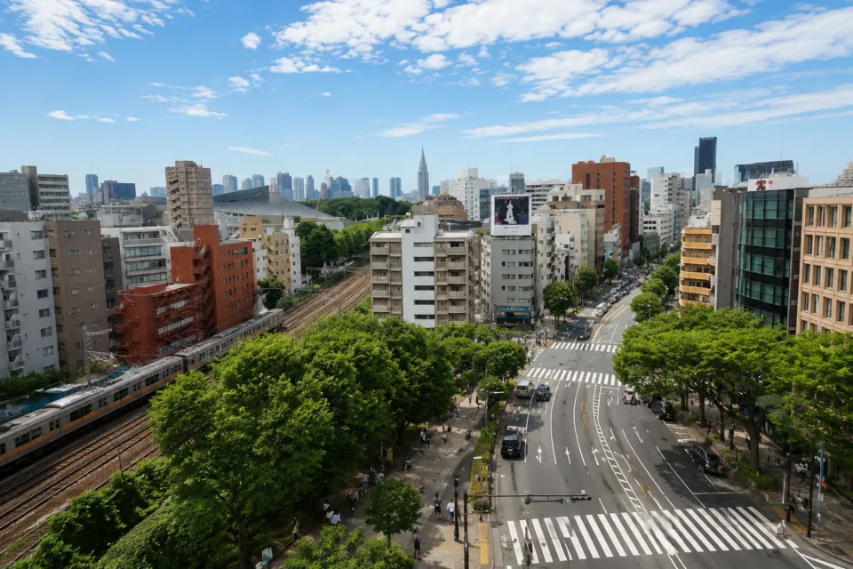 sequence | MIYASHITA PARKの渋谷の街並み