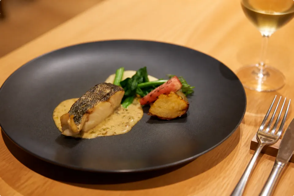 SHONAI HOTEL SUIDEN TERRASSEの庄内食材を使った魚料理