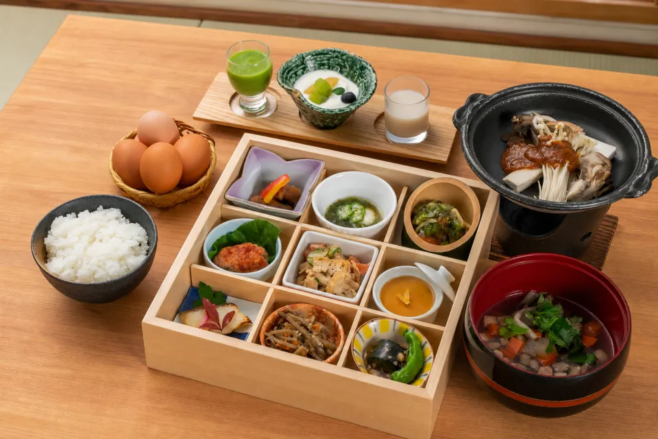 松泉閣 花月の和朝食