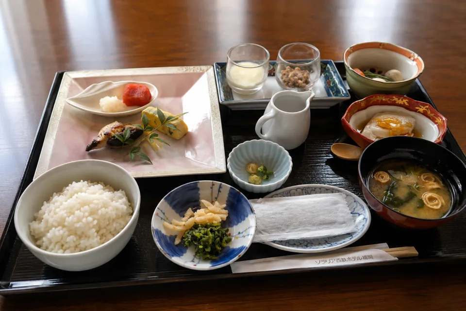 ソラリア西鉄ホテル福岡の和朝食膳