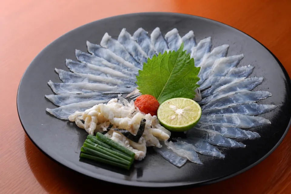 すてーきはうす伊勢屋 クリスロード店の下関ふく料理