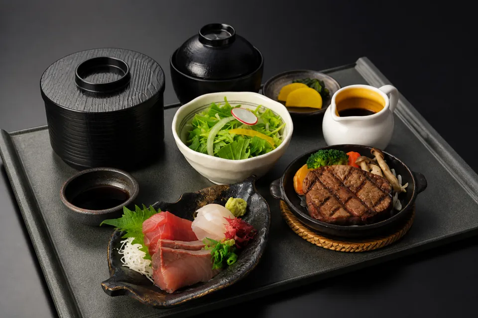 すてーきはうす伊勢屋 クリスロード店の味味膳青葉