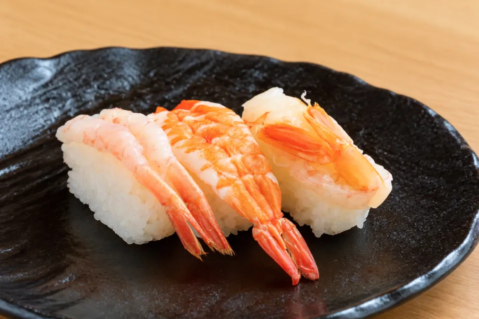 鮨処 あすか 新町店の海老3貫