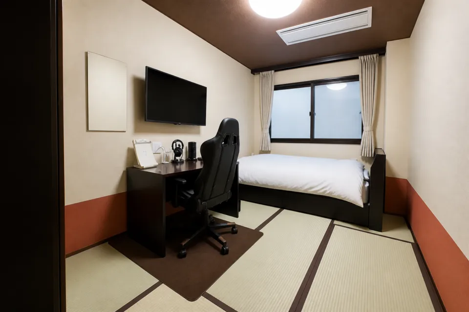 鈴の宿 登府屋旅館のシングル和室