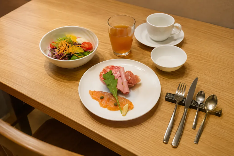 THE THOUSAND KYOTOの洋食の朝食