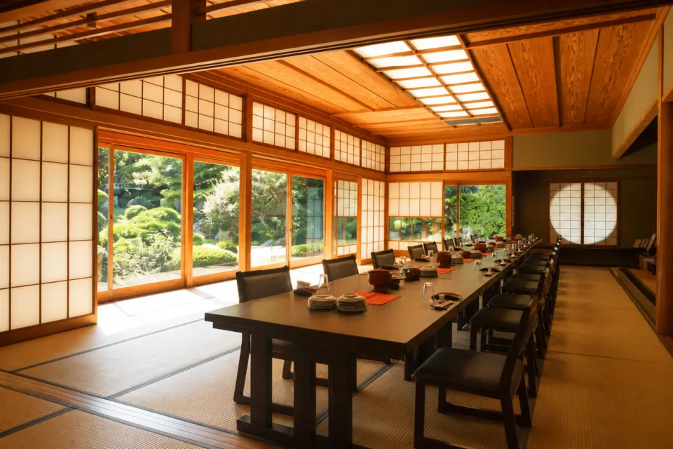 得月楼の高陽邸の個室