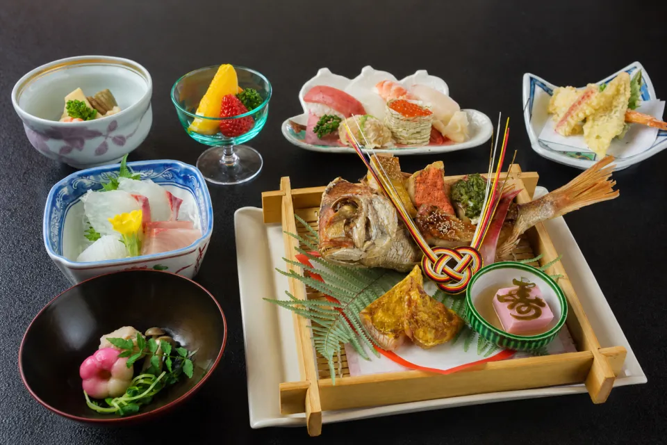 得月楼の御祝膳