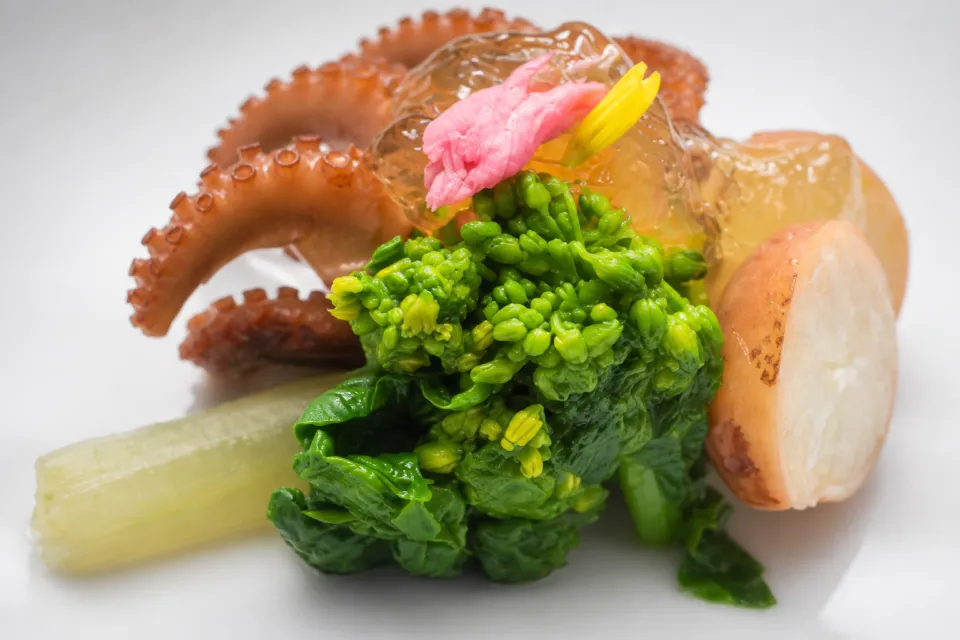 つば甚の昼会席の料理