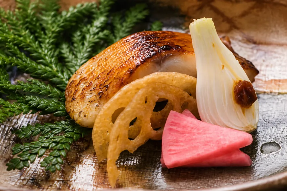 つば甚の郷土料理「のどぐろ」
