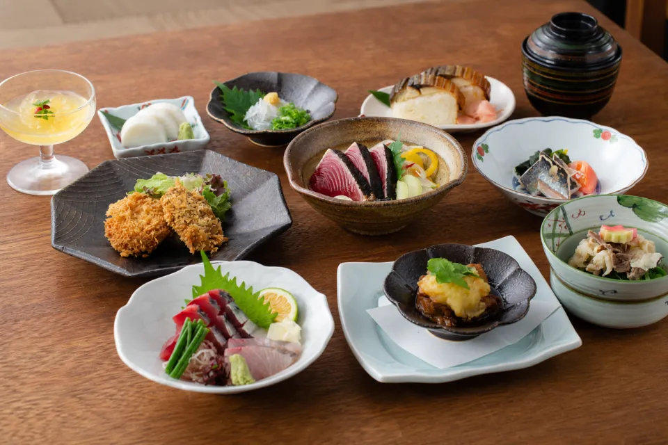 司 高知本店の土佐料理コース