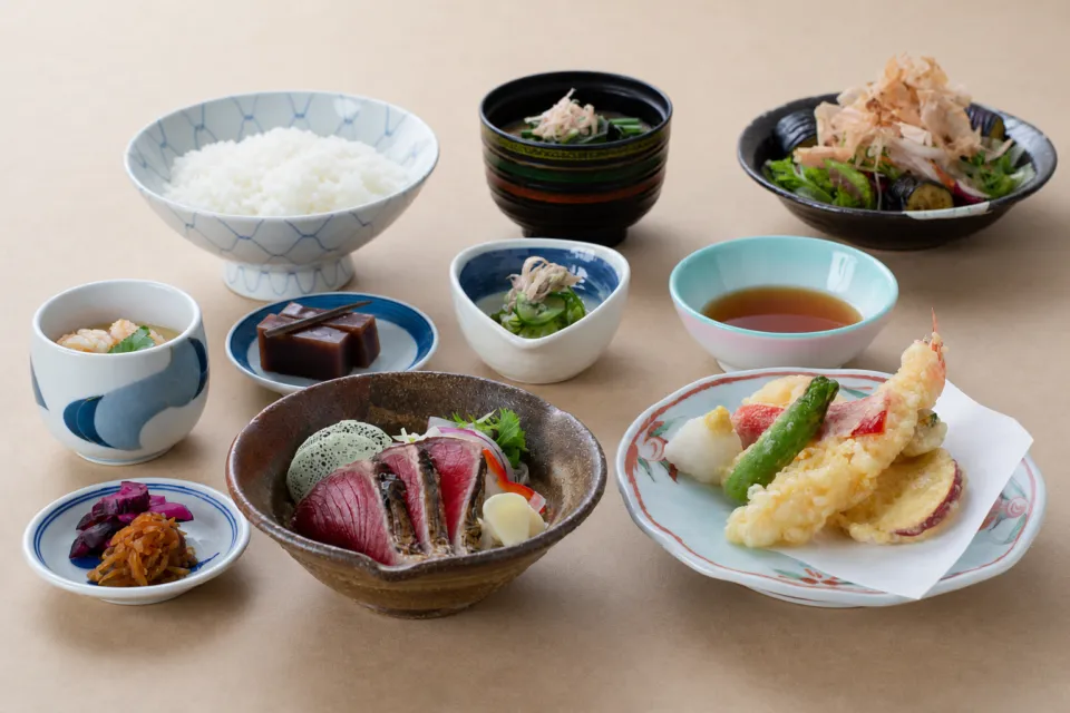 司 高知本店の和食コース