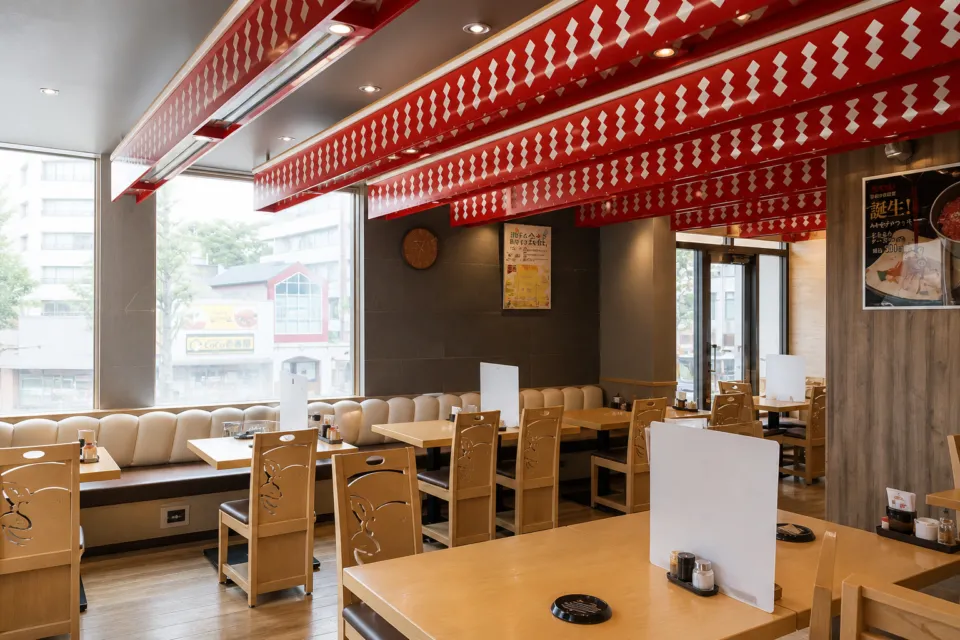 矢場とん 矢場町本店の客席