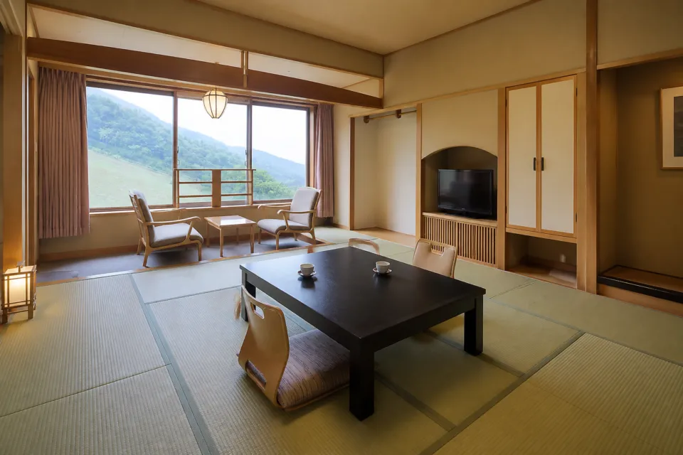 蔵王国際ホテルの南館和室