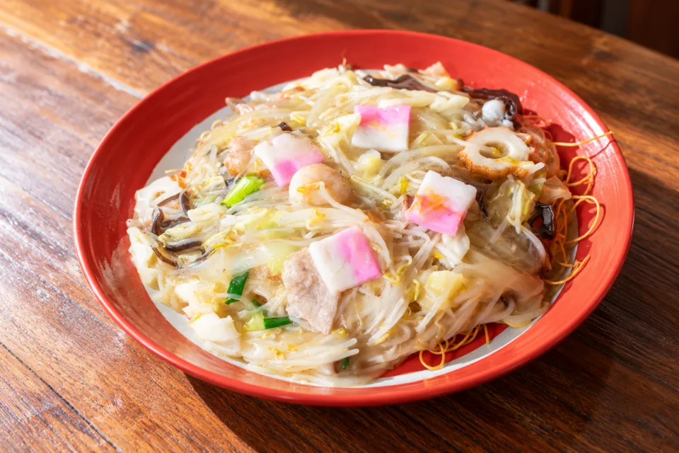味処 仲よしの皿うどん