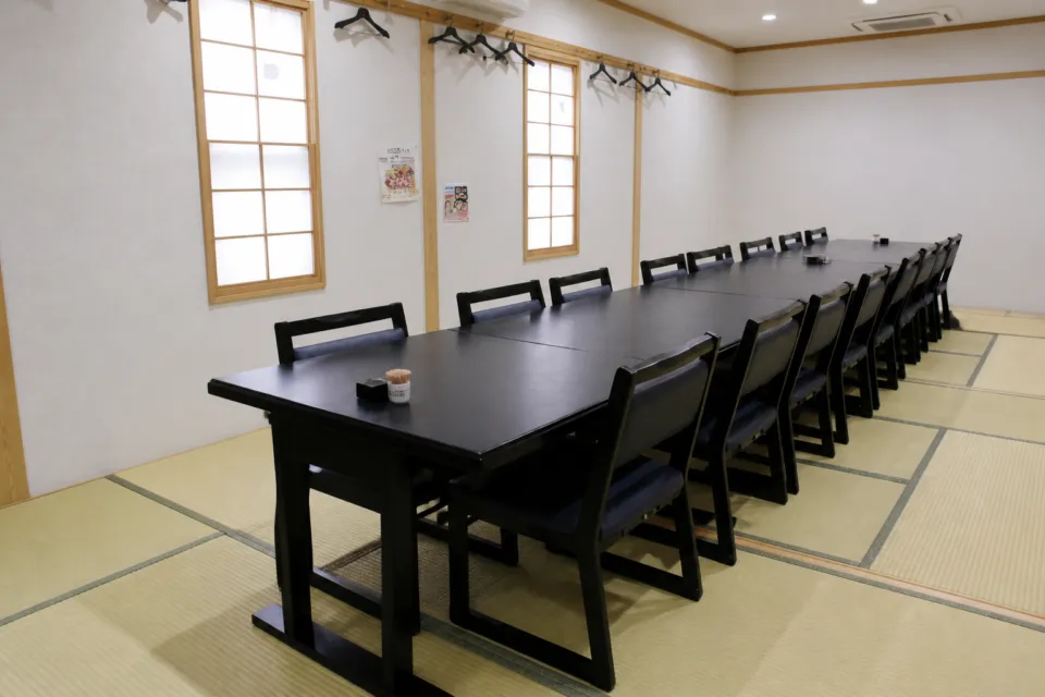 天草地魚料理 いけすやまもとの新館広間