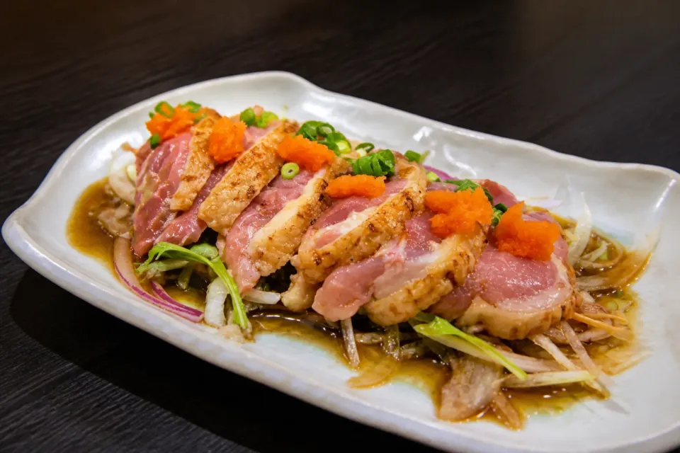 天草地魚料理 いけすやまもとの天草大王たたき