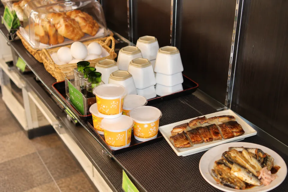 アパホテル〈徳島駅前〉の朝食ビュッフェ