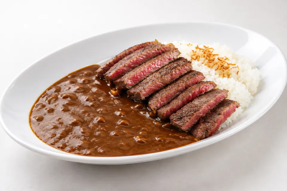 淡路ごちそう館 御食国のステーキを添えたカレー