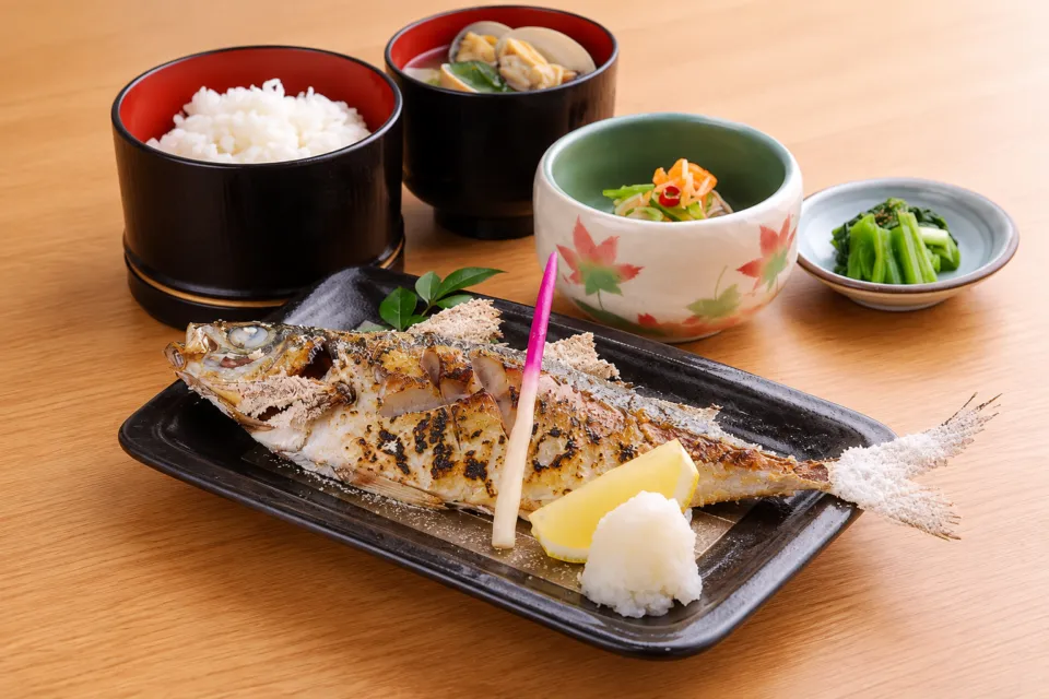 びびんやの焼き魚定食