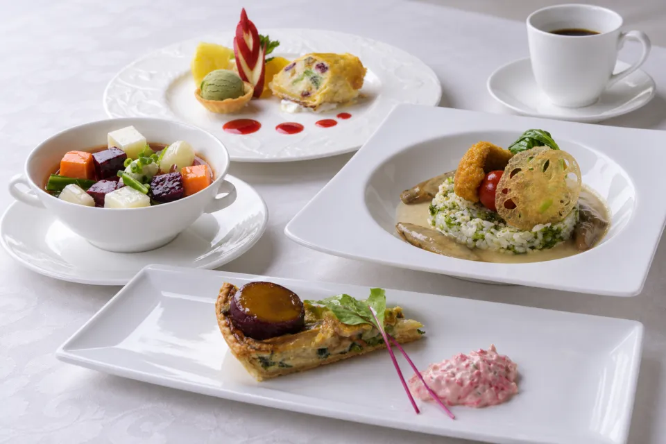 カフェレストラン スワンの洋食コース料理