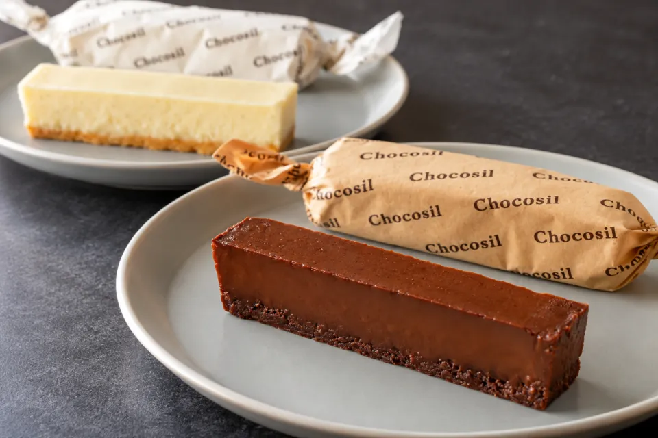 Chocosilのショコラとフロマージュの2種類のテリーヌバー