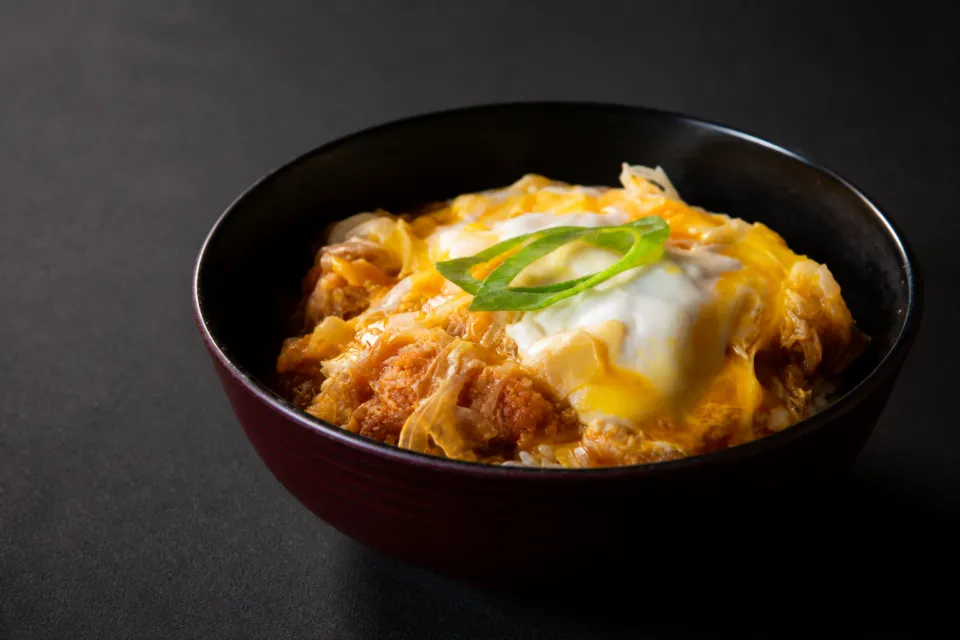 直利庵のカツ丼