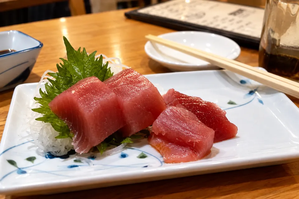 大衆酒場 長久酒場の本マグロの刺身