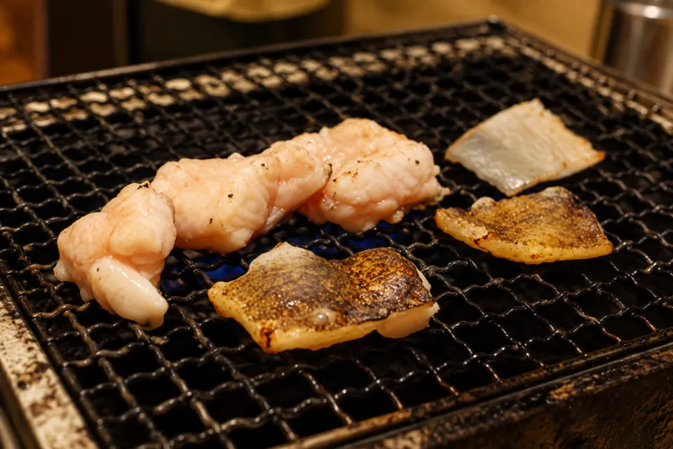 大衆酒場 長久酒場のうつぼの網焼き