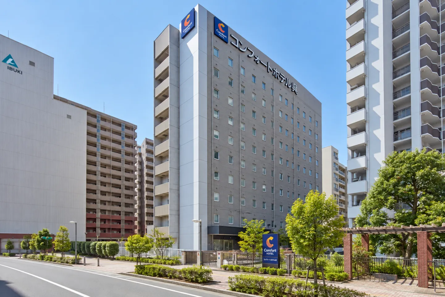 コンフォートホテル呉の建物の外観