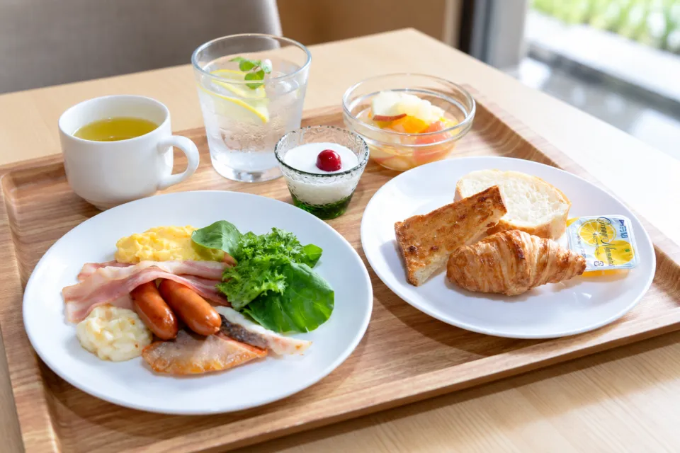 ダイワロイネットホテル姫路の吉福の朝食料理