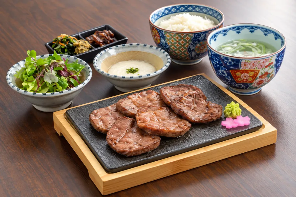 伊達の牛たん本舗 本店の極上芯たん定食