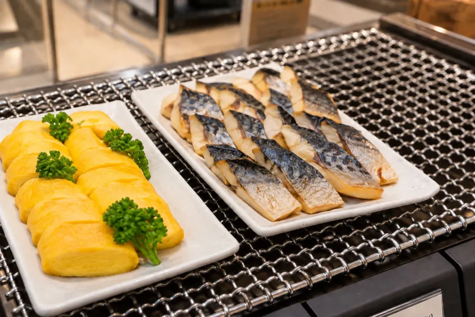 天然温泉 南部の湯 ドーミーイン本八戸の朝食料理