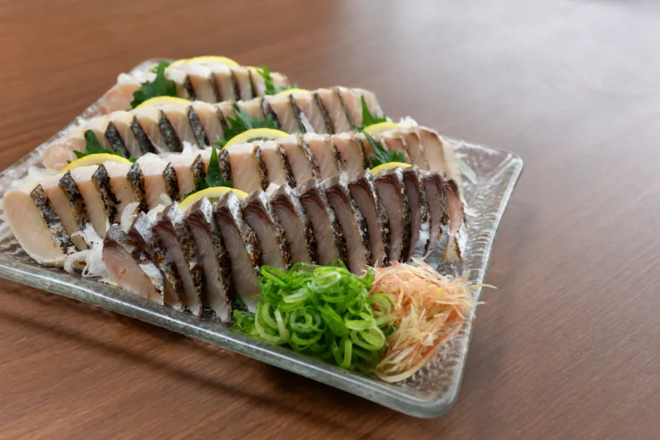 天然温泉 阿智の湯 ドーミーイン倉敷の朝食・鰆のたたき