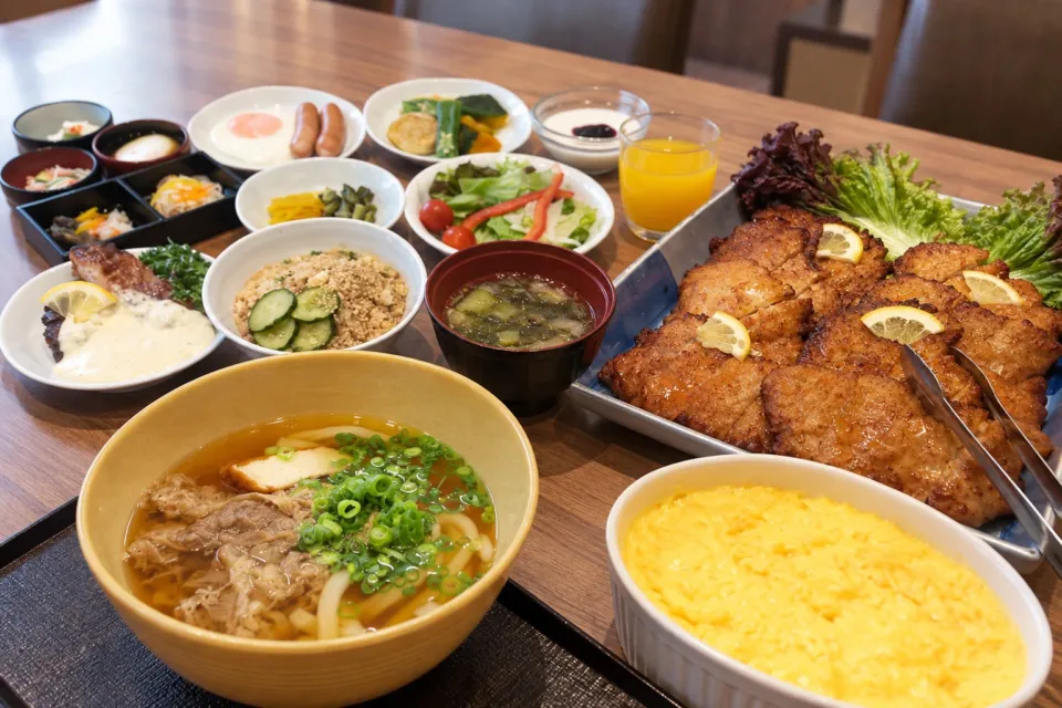 天然温泉 日向の湯 ドーミーイン宮崎の朝食