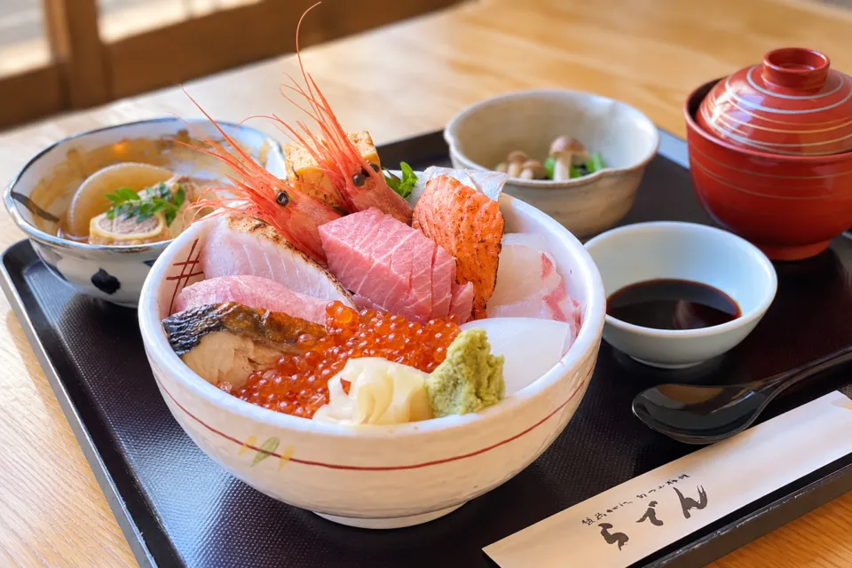 越前がに・旬のお料理 らでんの291丼御膳