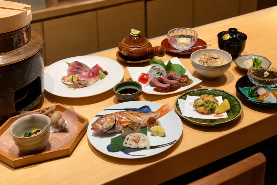 越前がに・旬のお料理 らでんの月替わり懐石料理