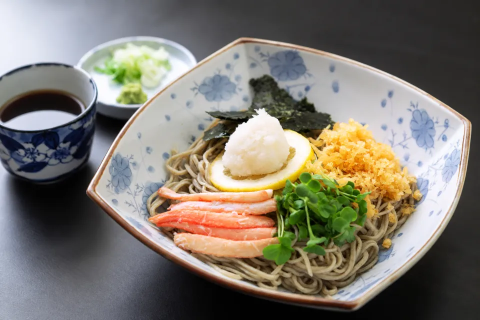 越前そば 見吉屋の冷やしたぬきそば