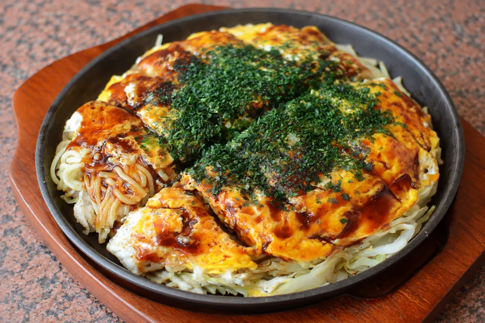 グランドプリンスホテル広島のかっくんのお好み焼き