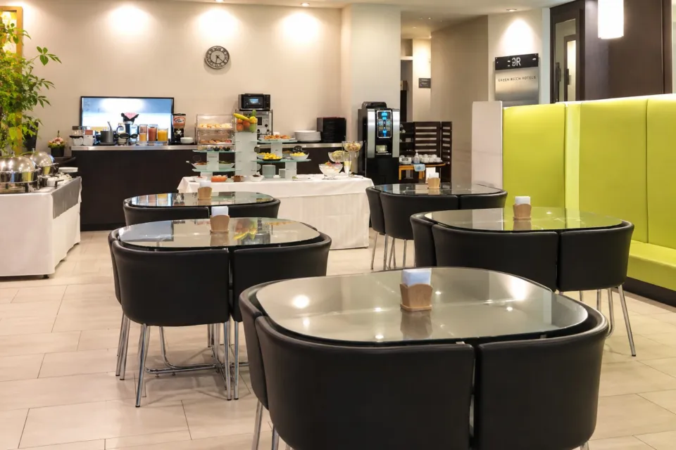 グリーンリッチホテル岩国駅前の朝食会場