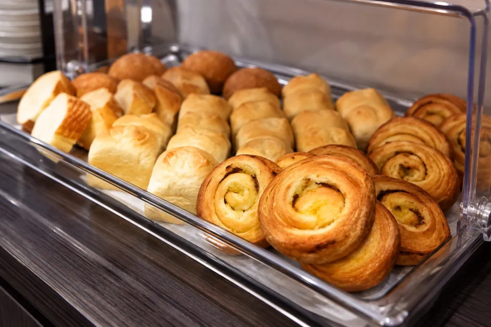 グリーンリッチホテル岩国駅前の朝食パン