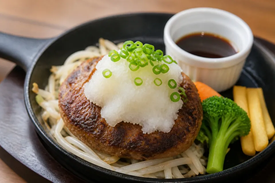 ぎゅう丸 嬉野本店の和風おろしハンバーグ