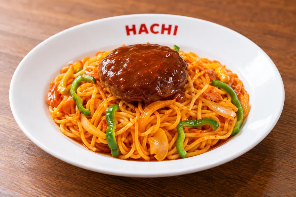 HACHI仙台本店のハンバーグナポリタン