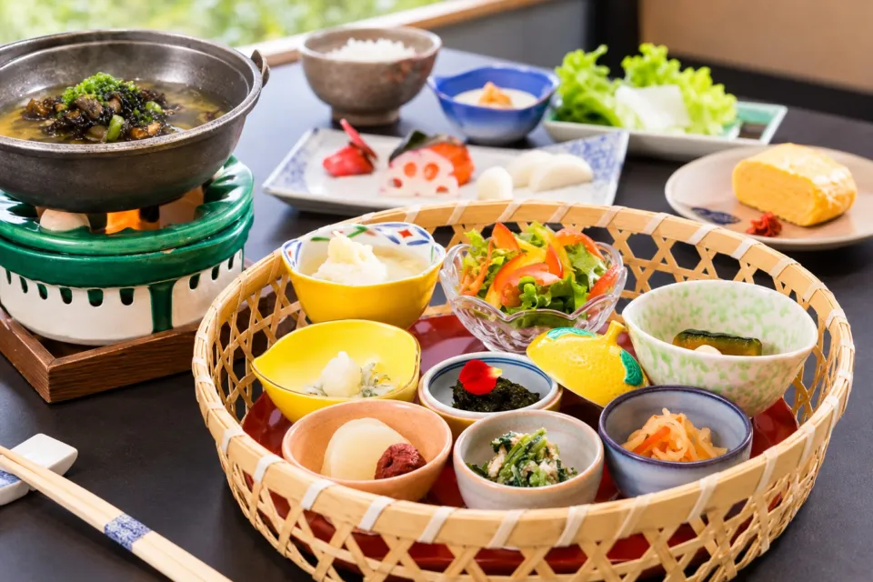 萩観光ホテルの和朝食