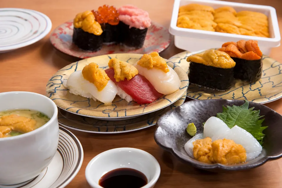 八食市場寿司の寿司