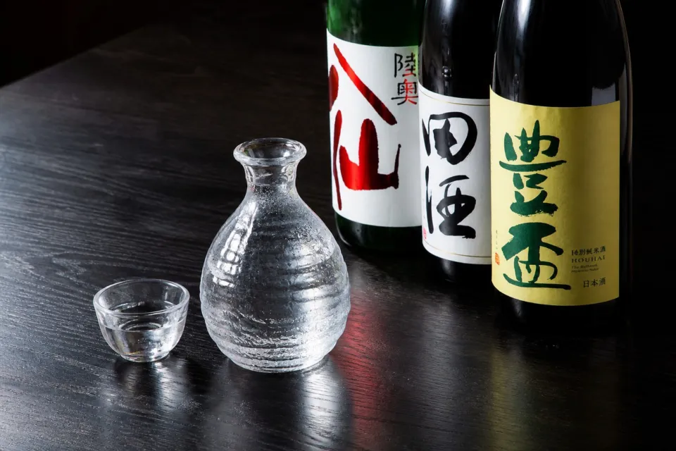 八食市場寿司の日本酒