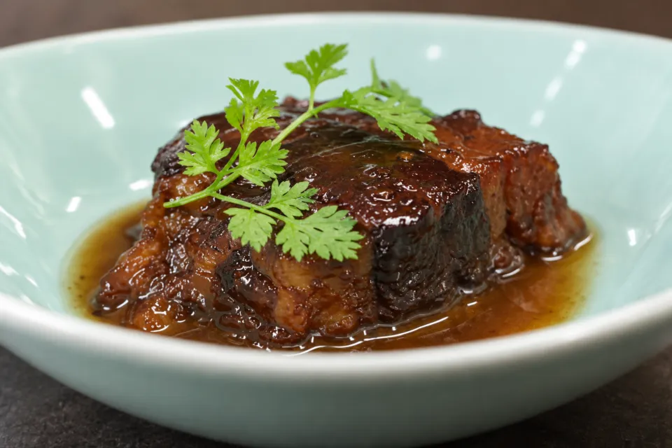 飛騨季節料理 肴の飛騨牛の煮込み料理