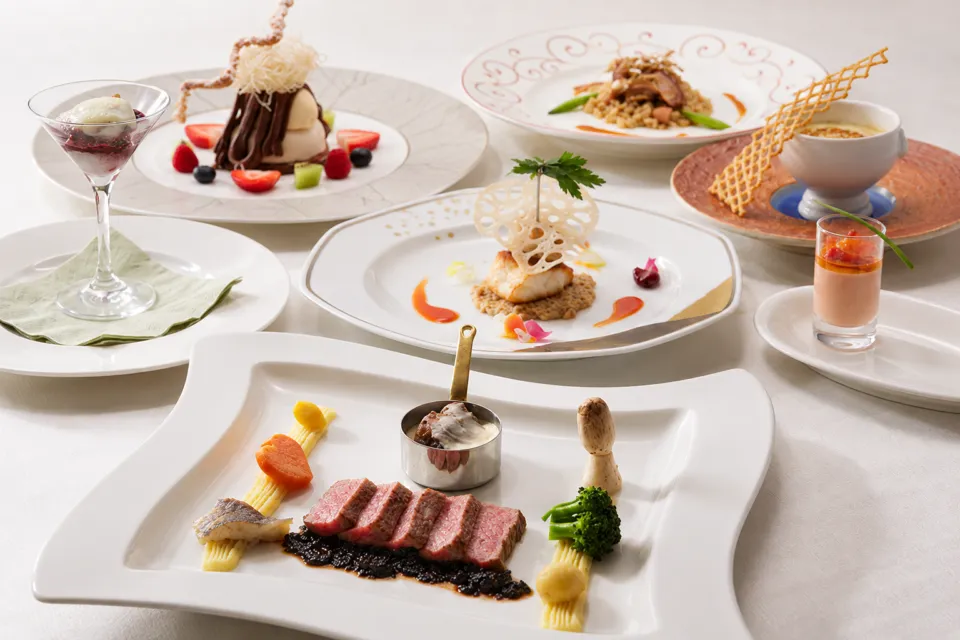 ホテル ブリランテ武蔵野のフランス料理のコース