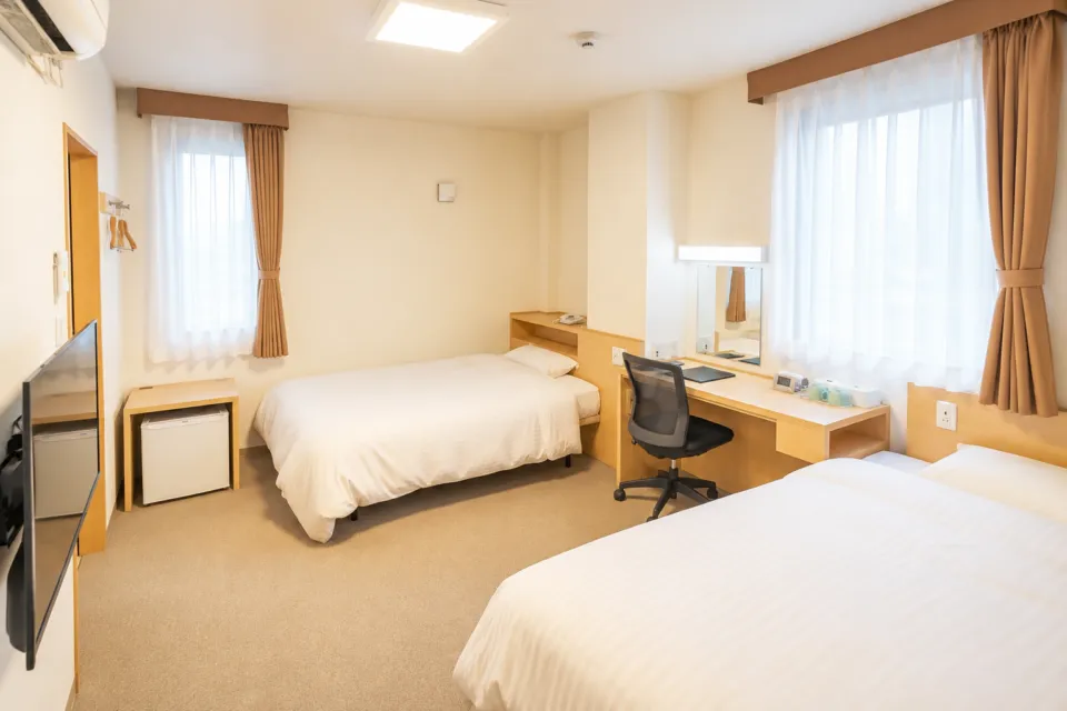 HOTELここのツインルーム