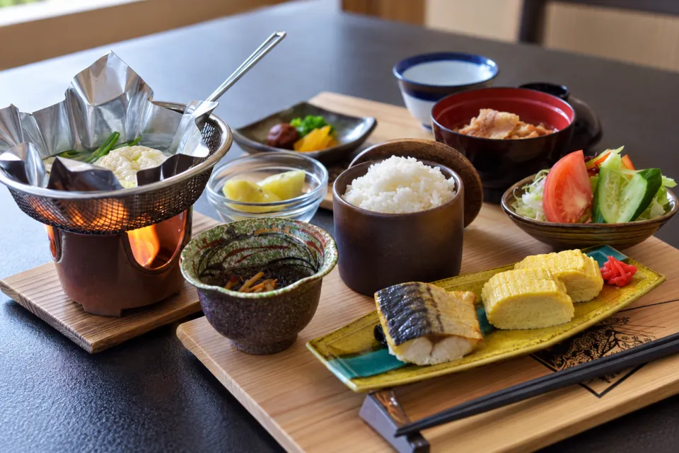 ホテル大山しろがねの和朝食