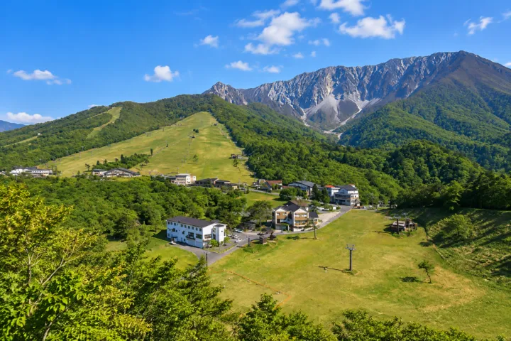ホテル大山しろがねの大山を望む周辺眺望